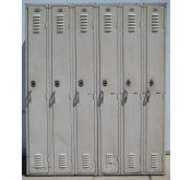 Tan Republic metal lockers