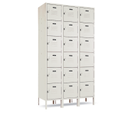 6-Tier with Recessed Handle, 6" Legs, and Louvers