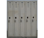 Used metal school lockers