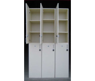 Used Office And Employee Wood Lockers - front view