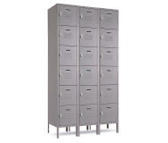 6-Tier with Recessed Handle, 6" Legs, and Louvers