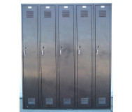 Brown Metal Lockers
