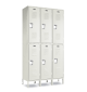 2-Tier with Recessed Handle, 6" Legs, and Louvers