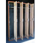 Side view, inexpensive used lockers