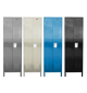 Executive Locker with Recessed Handle, Legs, & Louvers