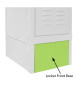 12" Front Base.  Lime Green
