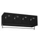 Wall Mount Locker, Black